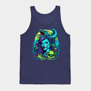 Zombie Mermaid Tank Top